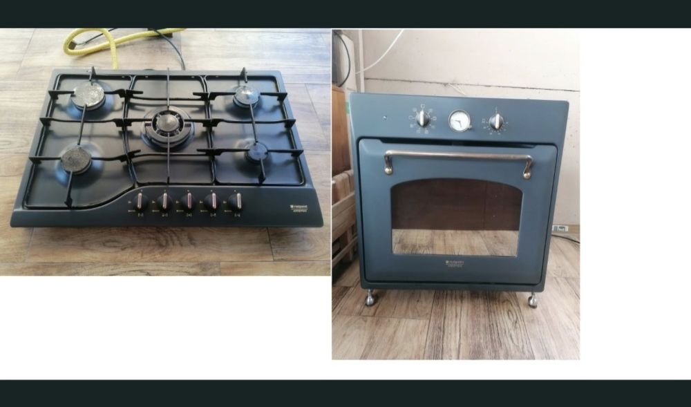 Cuptor electric si  plita gaz ariston retro