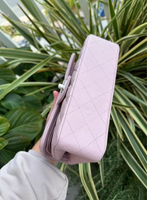 Geanta Chanel din piele Roz Timeless / Poseta