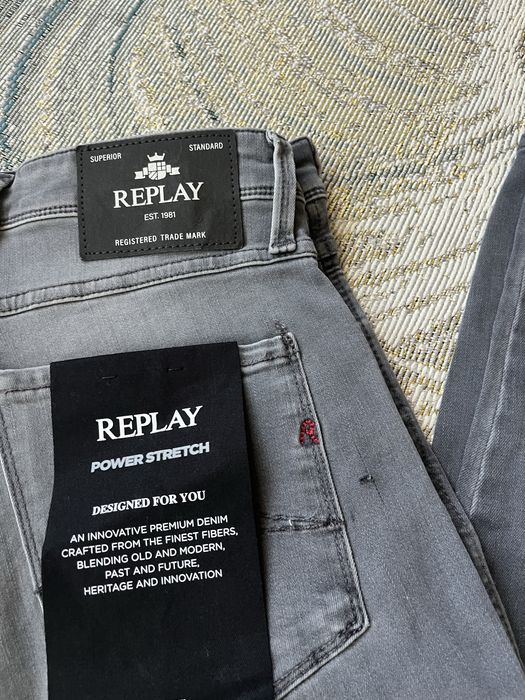 REPLAY : Anbass Power Stretch  - НОВИ 32-33 Slim / Оригинал