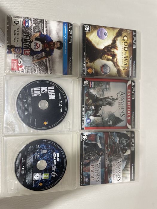 Диски на PS4/3