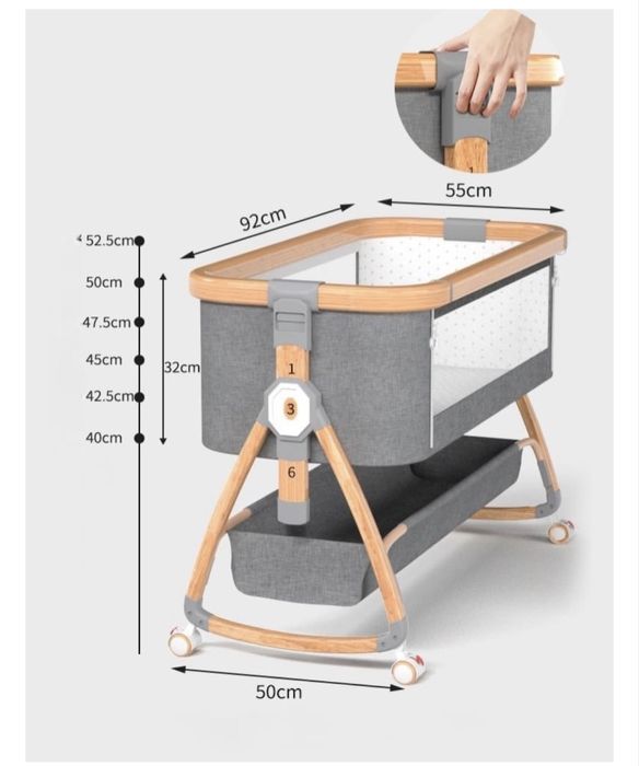 Кровать детская маятник