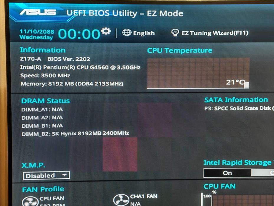 Рам памет ddr4  х 8gb.