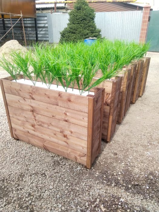 Деревянные кашпо вазоны ящики