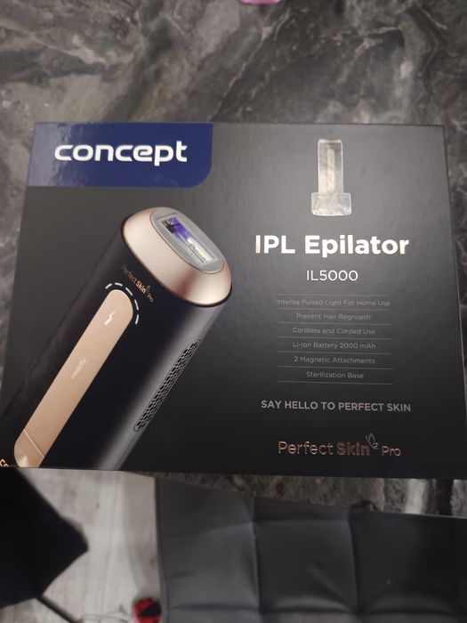 Vand epilator IPL Concept IL5000 perfect skin pro