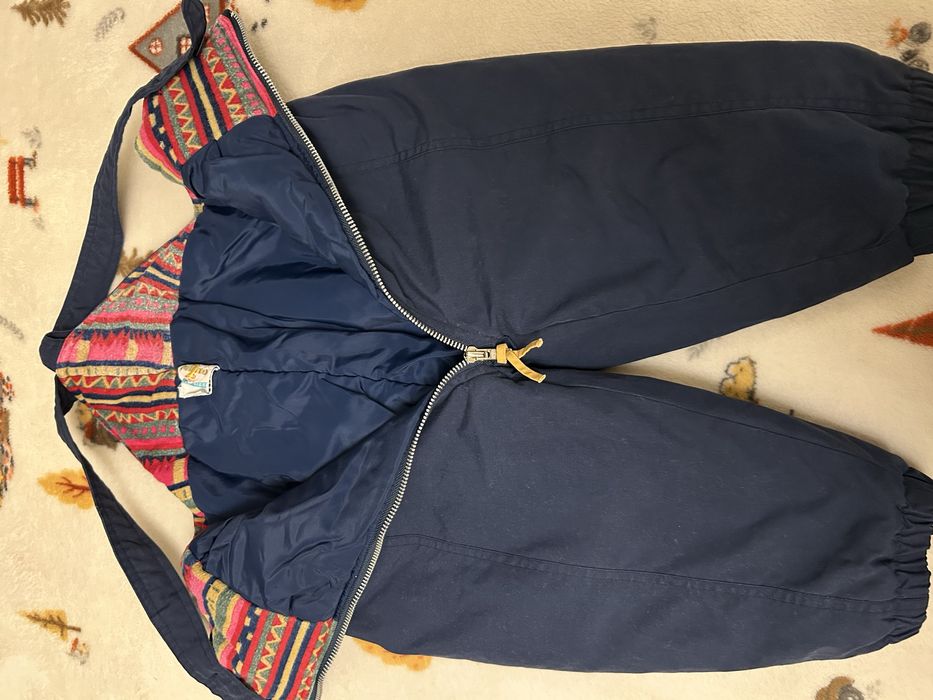 Детский полукомбинезон зимний