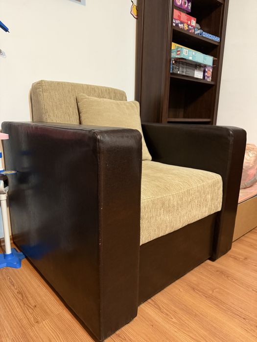 Canapea extensibila si fotolii