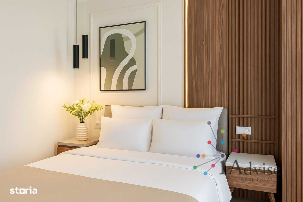 Apartament premium cu 2 camere - Complet mobilat & parcare subterana