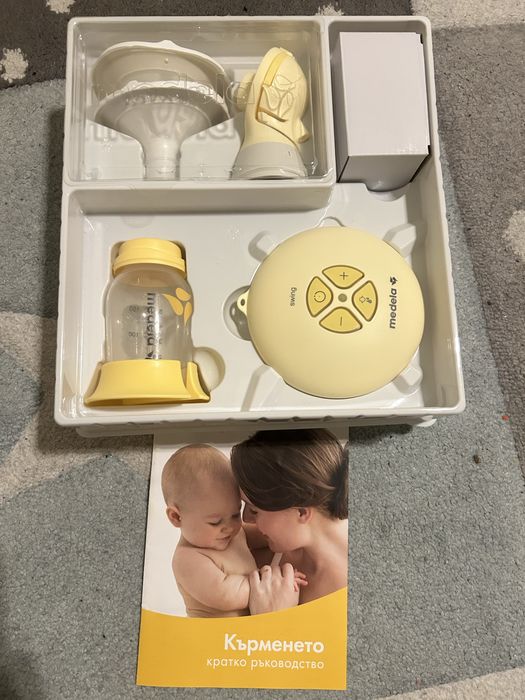 Електрическа двуфазна помпа за кърма Medela Swing Flex™.