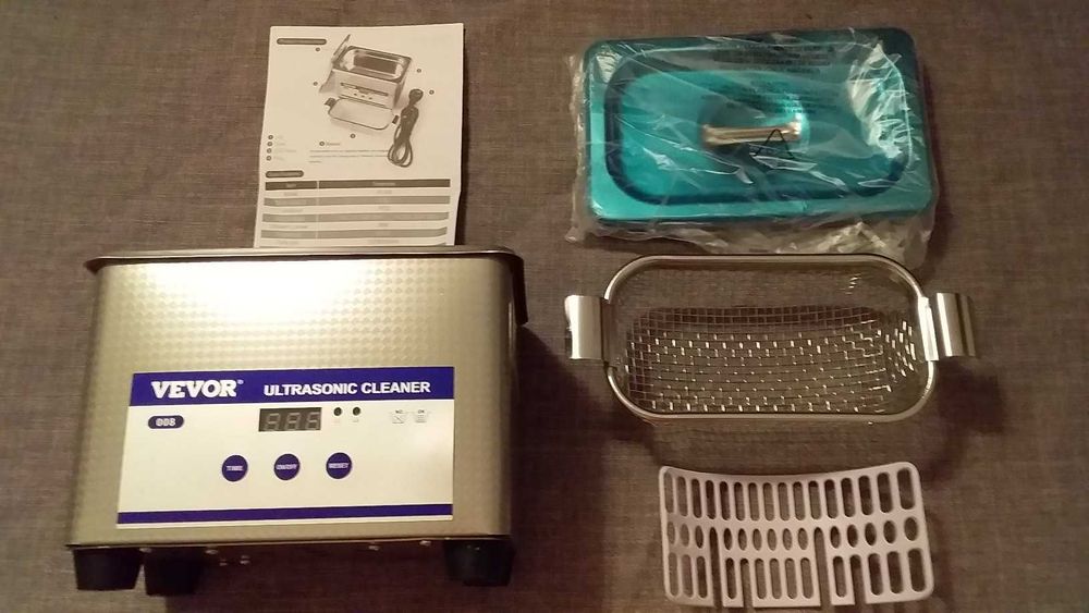 0,8л Ултразвукова дигитална почистваща вана