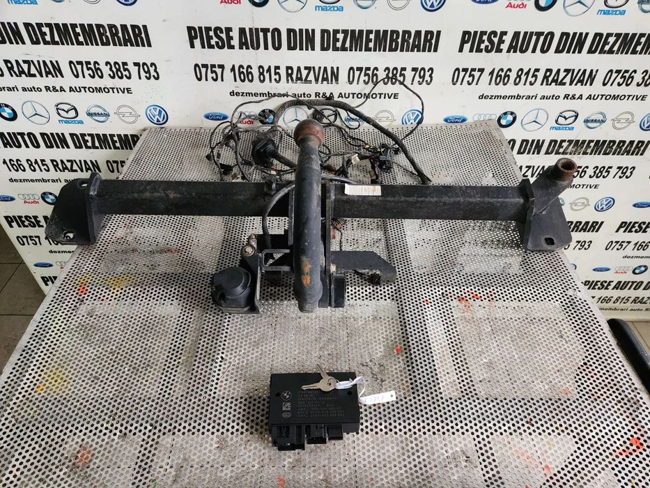 Carlig Cui Remorcare Tractare Complet Bmw Seria 2 F45 F46 Modul Instalatie Priza 2 Chei 2014-18