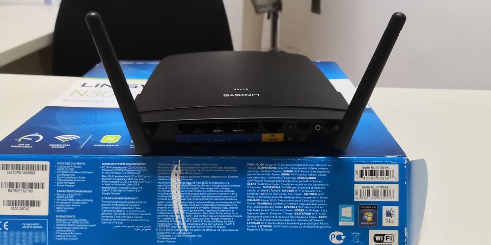 Рутер Linksys WiFi Gigabit Ports
