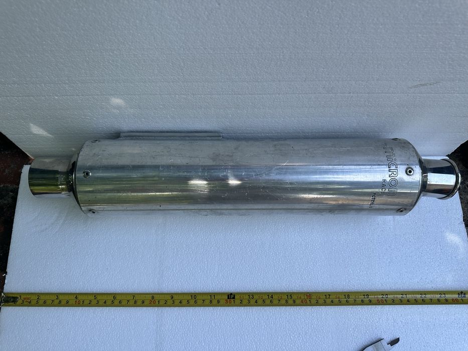 Toba moto sport aluminiu Micron