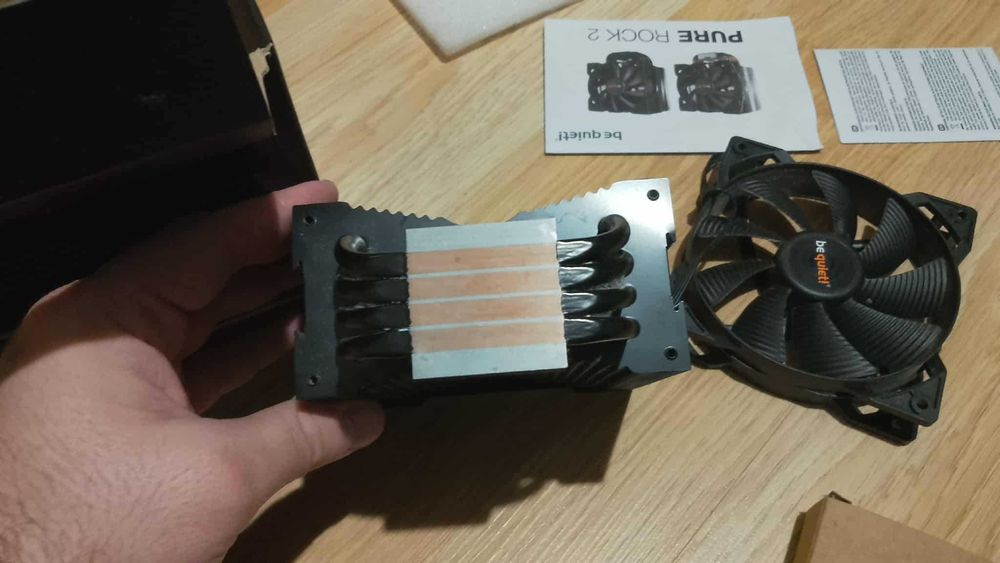 Въздушно охлаждане Be Quiet Pure Rock 2 Black - 120 mm