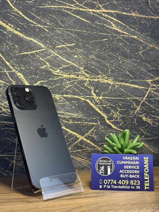 Iphone 16 Pro Max/256GB/2 ani Garantie Centrul de Telefoane/rate