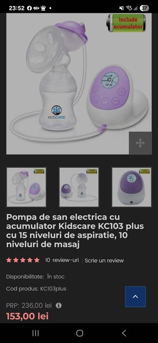 Biberoane, suzete, geanta termica, perie biberoane  PHILIPS AVENT