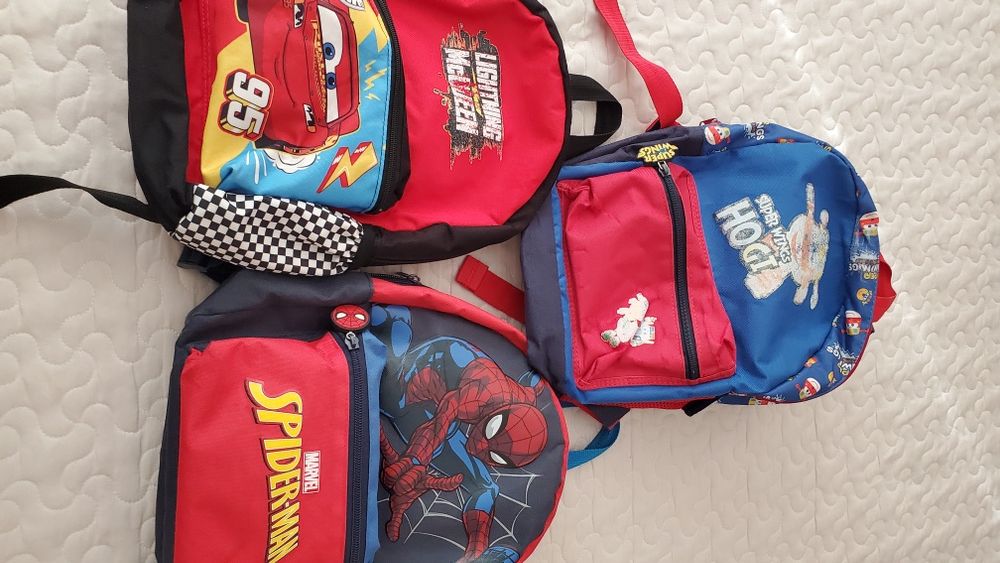 Детски раници-3броя