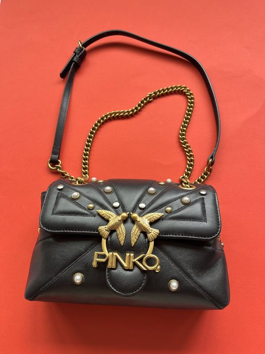 PINKO : Love Bag Leather crossbody bag / Оригинал