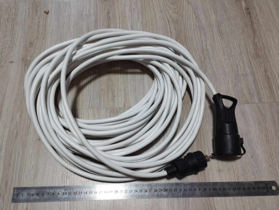 Prelungitor electric profesional 25m - Cablu cupru 3G2.5 mm² - Fise rezistente