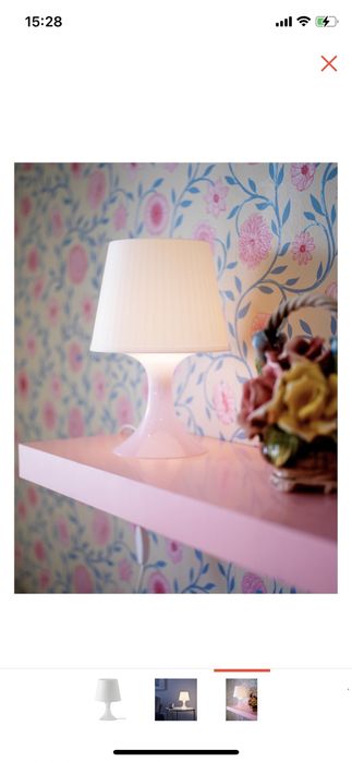 Новая настольная лампа Ikea