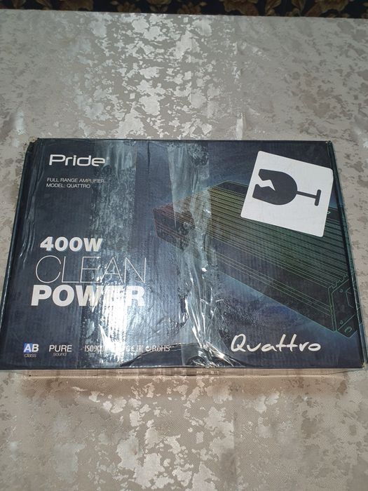 Pride Quattro 400 4 kanali usilitel