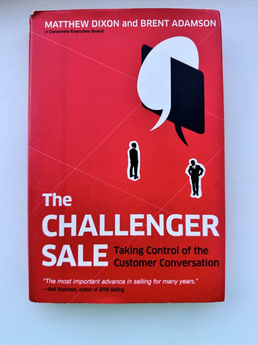 книга на английском The challenger sale Matthew Dixon and Brent Adamso