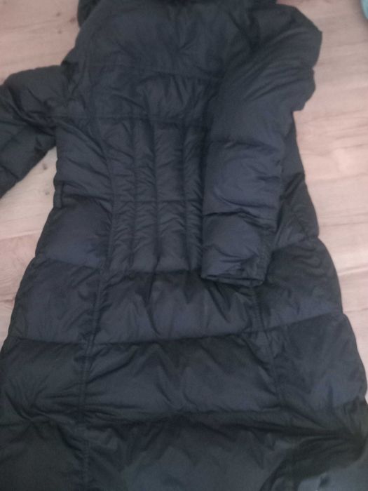 Яке, размер M, дълго, с качулка