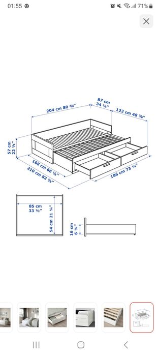 Кровать икеа подростковая