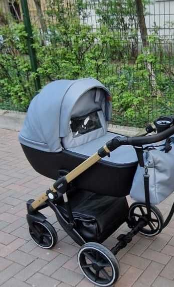 Krausman – Carucior 3 in 1 Storm Grey Gold