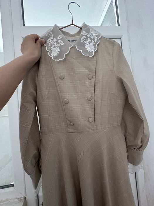 беж түсті көйлек