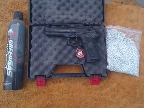 Beretta Modificat 5.3J! (TEST CRONOGRAF) - Arma Airsoft Puternica Co2!