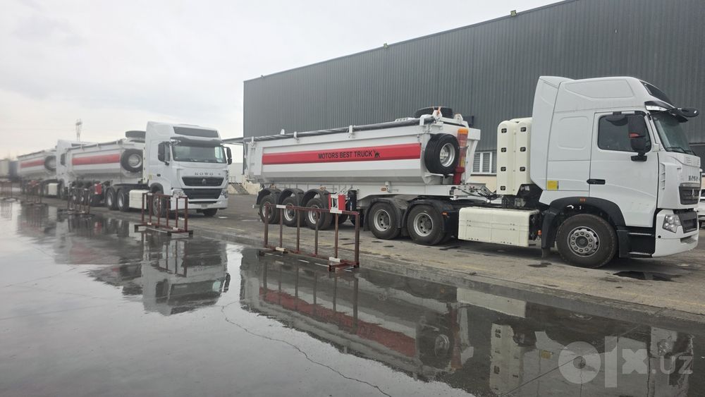 Акция Ассалому алайкум хурматли мижозлар Бизда HOWO T7 6×4 тайёр сотув
