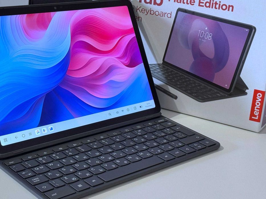 Бартер! НОВ! 24м.Гаранция! Lenovo Idea Tab Matte Edition / Folio Keyboard and Pen (Клавиатура и писалка)