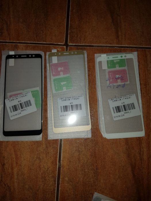 Folii Sticla full lcd Samsung A5/A6/A7/A8/A8+,A10,J2,J3,J4+,J6,J8 2018