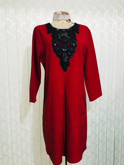 Платья красная размер 48, для беременном тоже подходить. Qizil ko’ylak