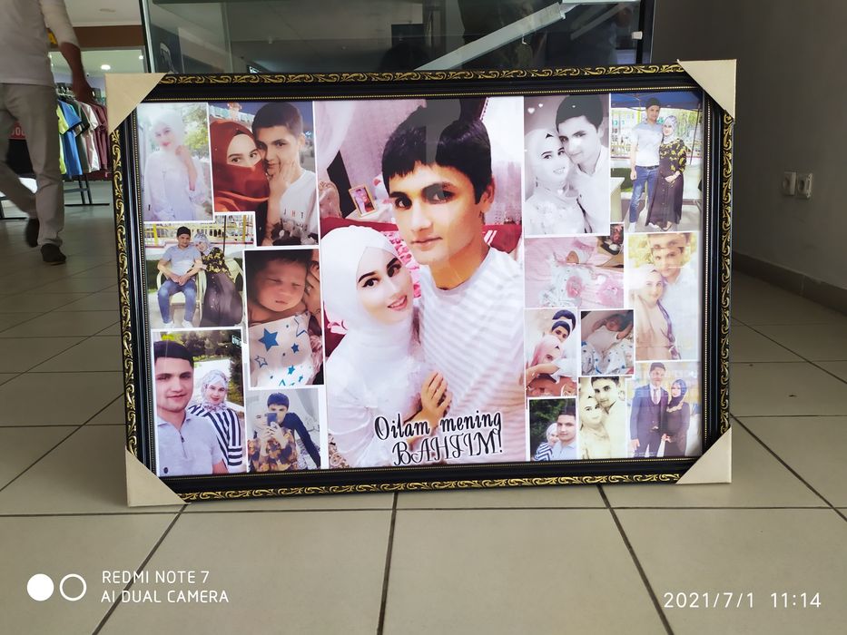 Фото портретлар заказга хохлаган размерда