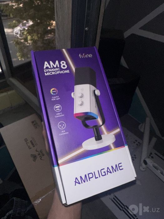 FIFINE AM8 — качественный USB/XLR микрофон для стримов, игр и записи