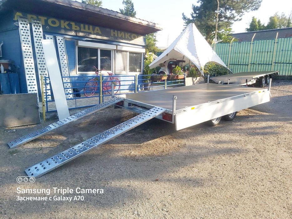 Ремарке Поп Индъстри 4.10 х 2.10 до 2700kg. -НОВО! НАЛИЧНО!