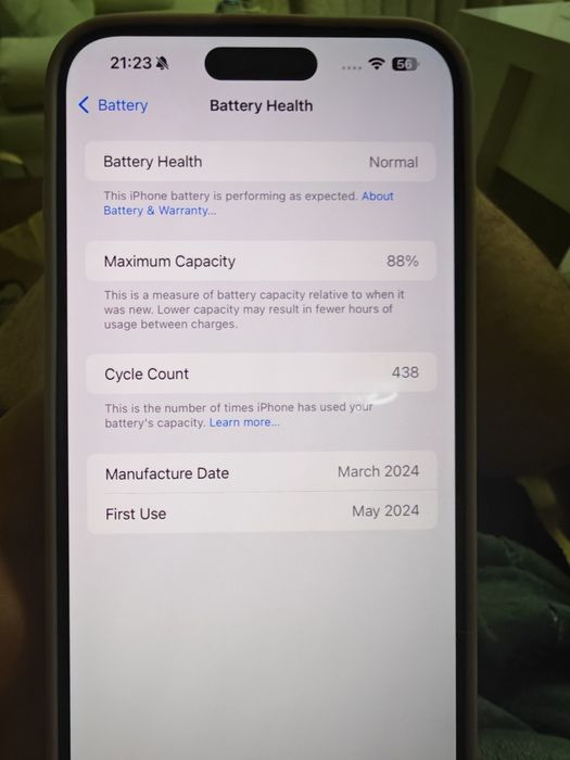 Iphone 15 pro max titanium black 512 GB