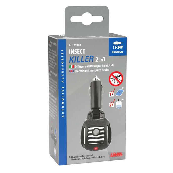 Машинка против комари 12V 24V за камиони ПОДАРЪК таблетки или пълнител