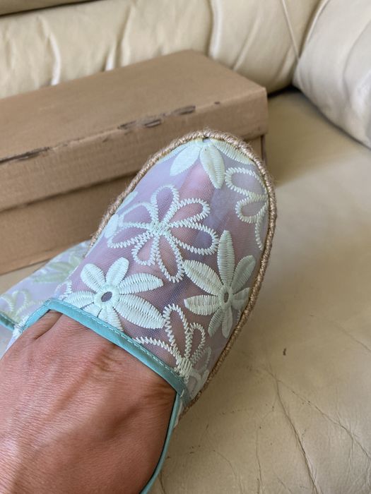 Дамски прозрачни еспадрили