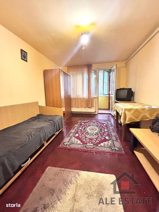 Garsoniera, parter inalt, mobilata, izolata, zona Scoala Nr.8 - Turda