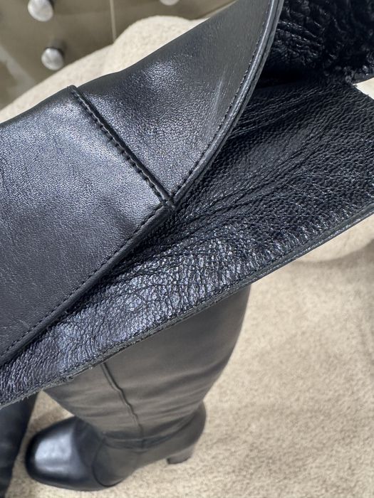 Дамски ботуши чизми от естествена кожа