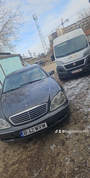 Vând Mercedes s class sau schimb cu cub de dubă