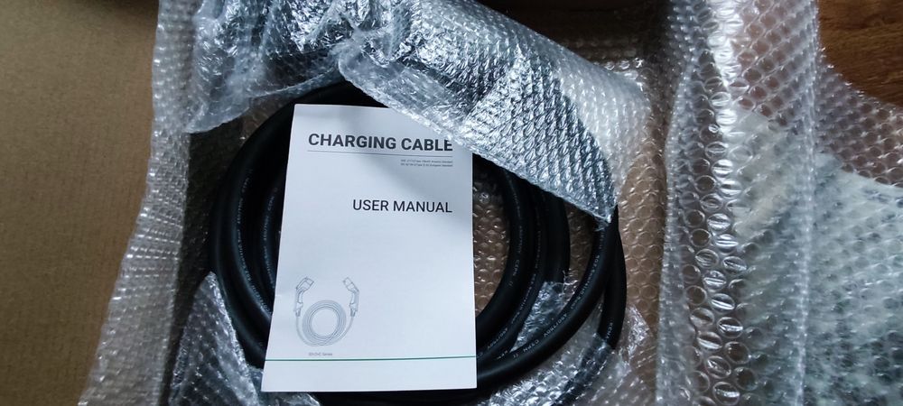 Кабел  електромобили 11KW , 16А , трифазен