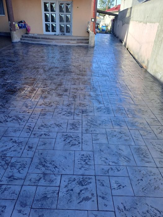 Beton pavaj amprentate