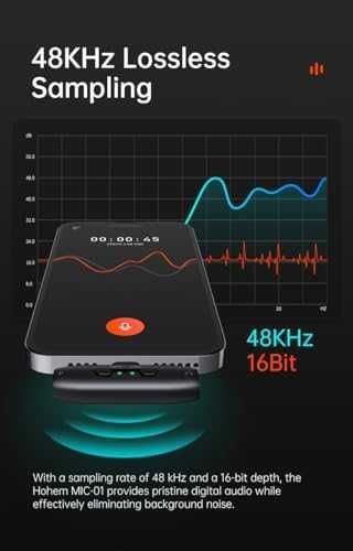 Нов Професионален Безжичен Микрофон hohem за iPhone/iPad, 2 TX + 1 RX