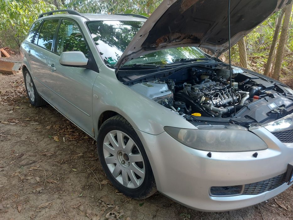 Мазда 6 на части отлично състояние