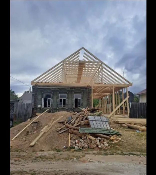 Кровельные работы крыши