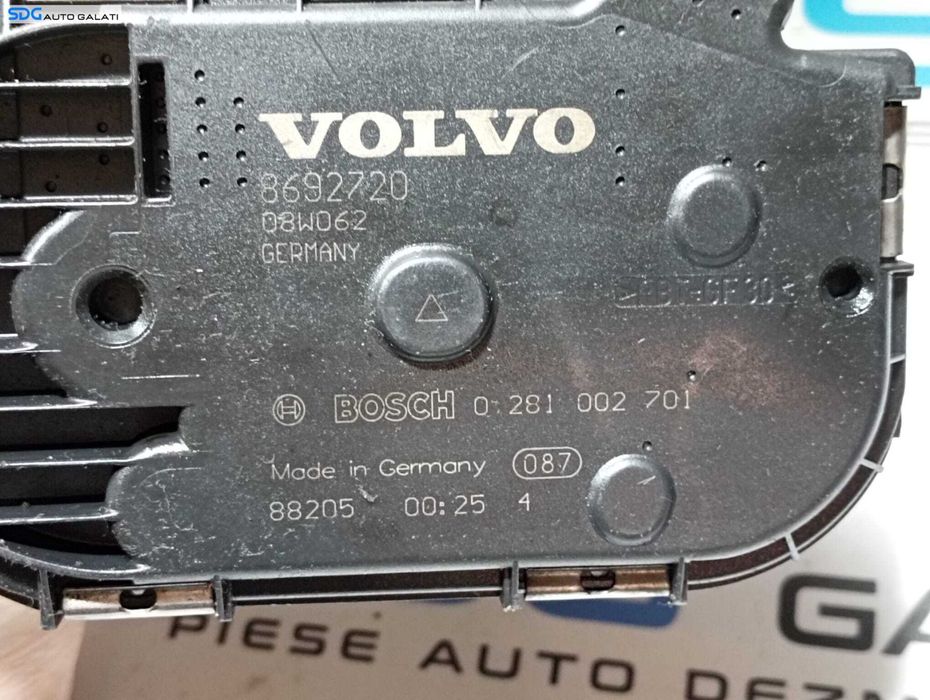 Clapeta Acceleratie Volvo V50 2.4 D 2005 - 2012 Cod 0281002701 8692720 [M5047]