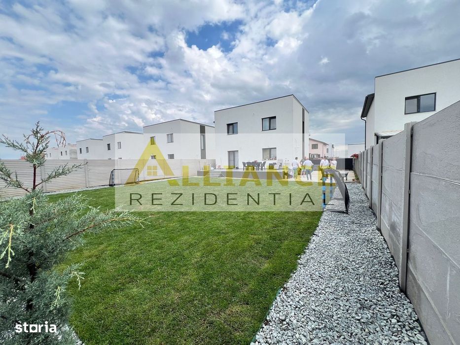 Vila mediteraneana - 4 camere - 2 bai - beci- incalzire pardoseala